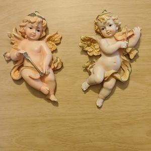 Baby angels set of 2 decor